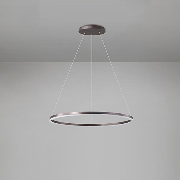 Circle LED Modern Chandelier Pendant Light Hanging Lamp Island Lights - Image 14
