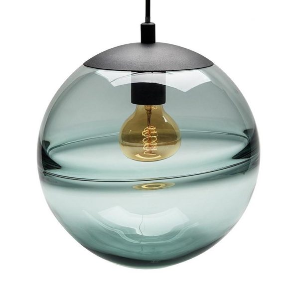 Metal Glass Globe Kitchen Island Pendant Lighting Industrial Pendant Light - Image 4