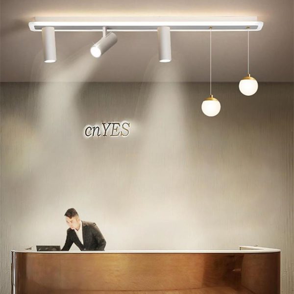 Modern Blending Flush Mount and Pendant LED Ceiling Light for Kitchen Island - Image 4