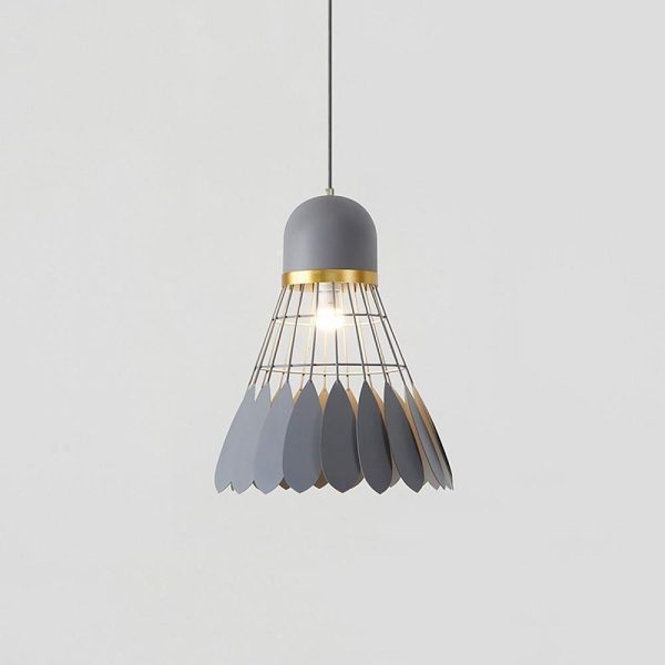 1 Bulb Industrial Pendant Lamp Metal Mini Geometrical Kitchen Pendant Lighting - Image 7