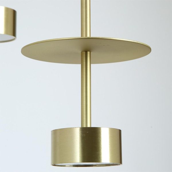 1 Bulb Metal Pendant Lights for Kitchen Island Gold Industiral Ceiling Light - Image 6