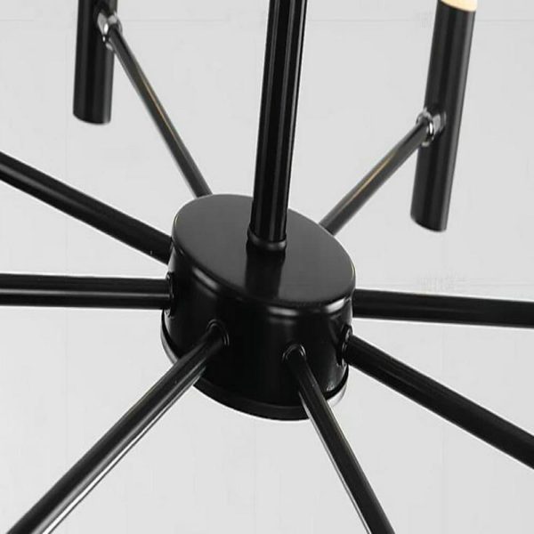 8-light LED Electroplated Modern Chandeliers Ceiling Light Hanging Lights - Image 8