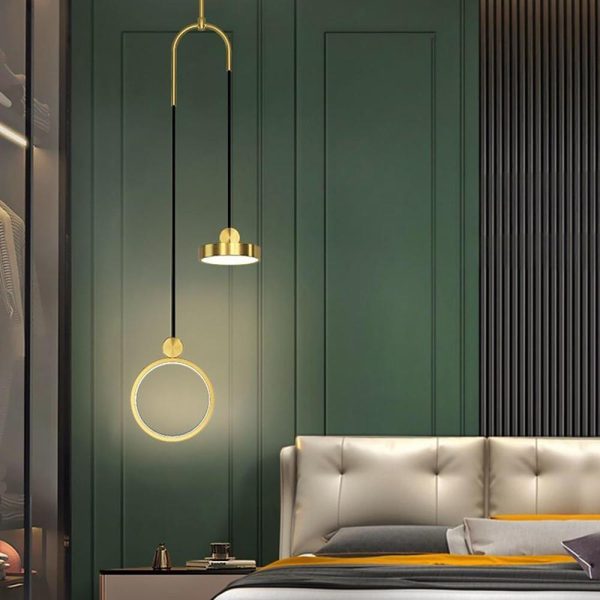 2 Circles LED Modern Pendant Light Island Lights Hanging Ceiling Lights - Image 4