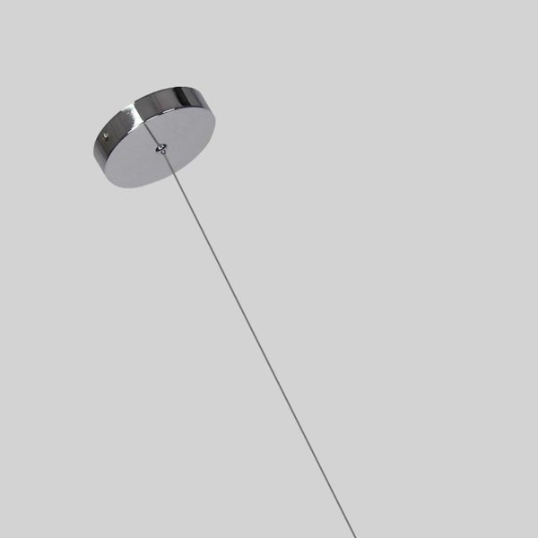 Spherical Acrylic Metal LED Modern Pendant Lights Kitchen Island Lighting - Image 7
