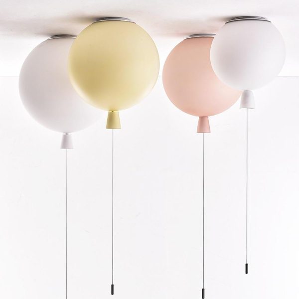 Acrylic Airballoon Shaped LED Novelty Style Flush Mount Lighting Ceiling Light - Image 6