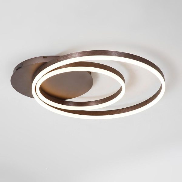 Multi Circles Dimmable LED Modern Flush Mount Ceiling Lights Ceiling Lamp - Image 8