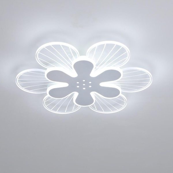 Novelty Stylish Flower LED Flush Mount Ceiling Light for Bedroom - Image 11
