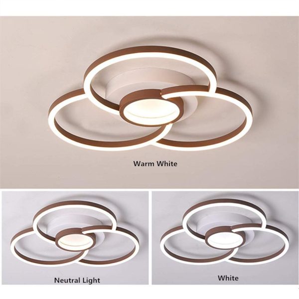 Geometric LED Flush Mount Ceiling Lights Lights - Image 4