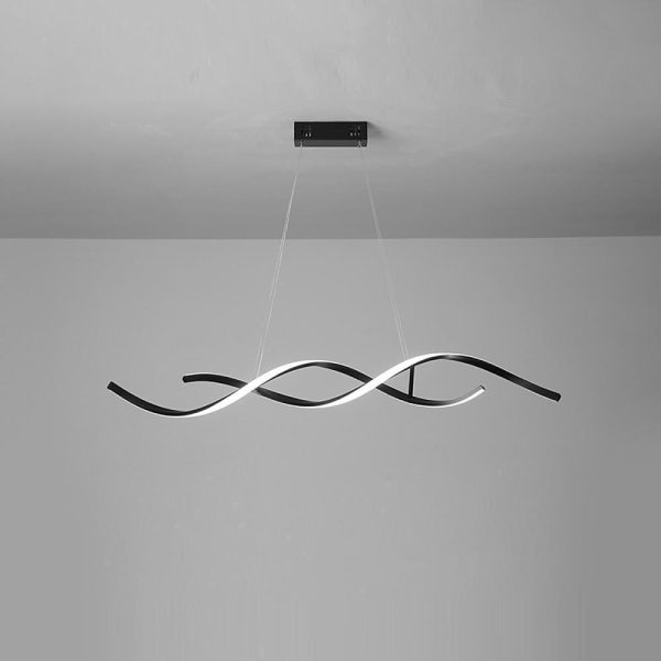 Wave Design Modern Pendant Lighting Minimalist Ceiling Light for Elegant Interiors - Image 9
