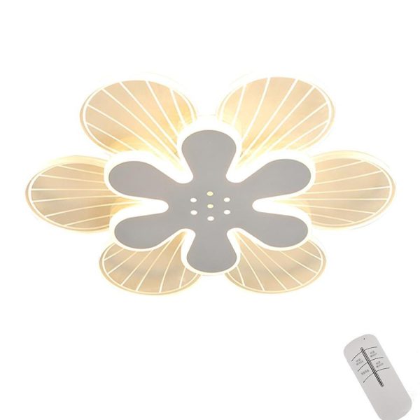 Novelty Stylish Flower LED Flush Mount Ceiling Light for Bedroom - Image 8