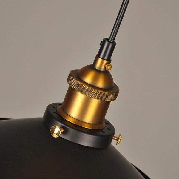 Adjustable Industrial Metal Stylish Cone-Shaped Pendant Lighting - Image 16
