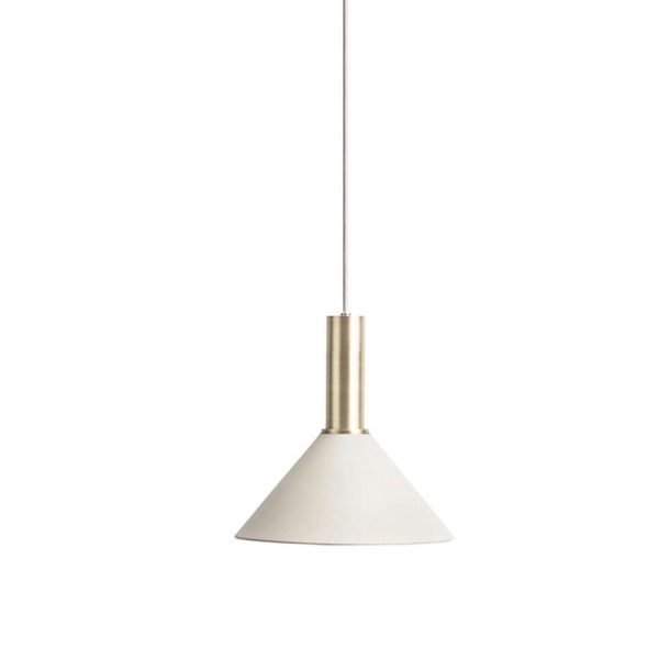 Modernist Cone Shaped Metal Island Pendant Lights Bedroom Ceiling Lights - Image 8