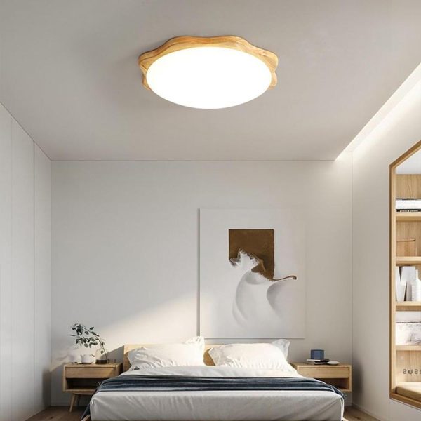 Circles Waves Minimalist Flush Mount Light LED Living Room Ceiling Lights - Image 6
