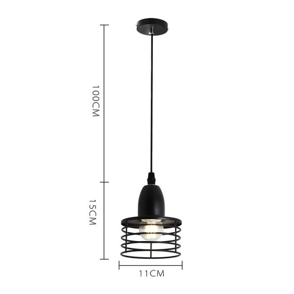Spring Lampshade Island Kitchen Pendant Lighting Vintage Country Pendant Lighting - Image 8