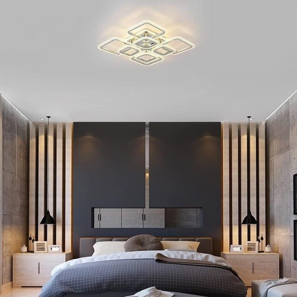 5 Square LED Modern Ceiling Lights Fixture Flush Mount Lighting Ceiling Lamp - Image 7
