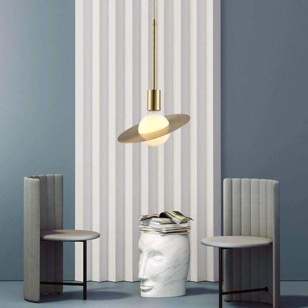 Ball-shaped LED Gold Modern Pendant Lighting Hanging Ceiling Lights - Image 3