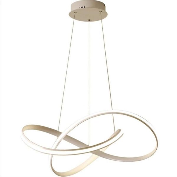Mobius Ring Pendant 1-light Cluster LED Ceiling Light - Image 9