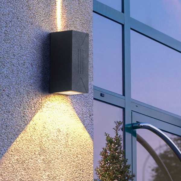 Waterproof Outdoor Up and Down Lights LED Wall Lamp for Villa Balcony Garden - Image 2
