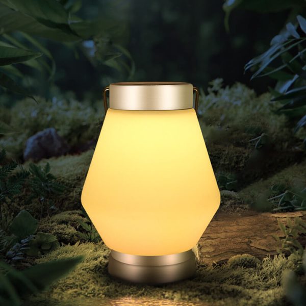 Solar Portable Hardware Polygon Camping LED Outdoor Light - Image 6