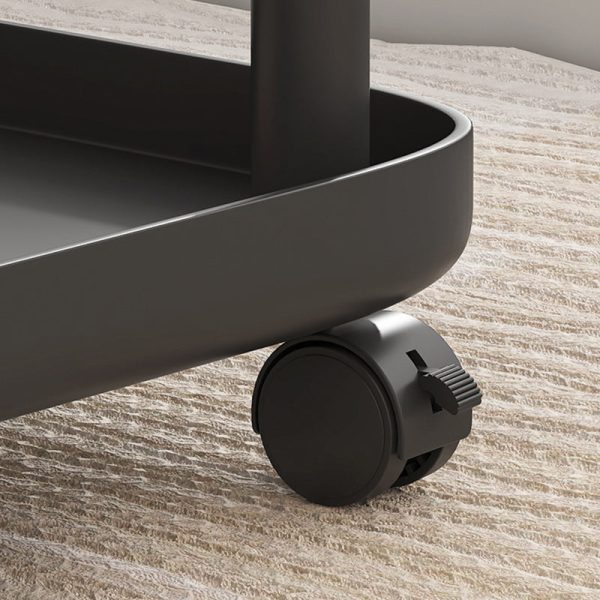 Contemporary Nordic Square Steel End Table 2-Tier For Living Room - Image 7