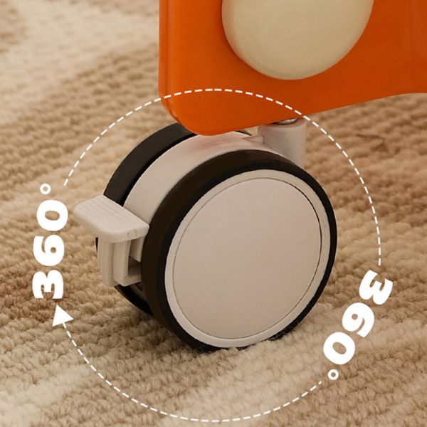 Contemporary Creative Removable Round Acrylic Plastic End Table 2-Tier For Living Room - Image 7