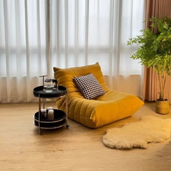 Modern Luxury Round Leather Stainless Steel End Table 2-Tier For Living Room - Image 12