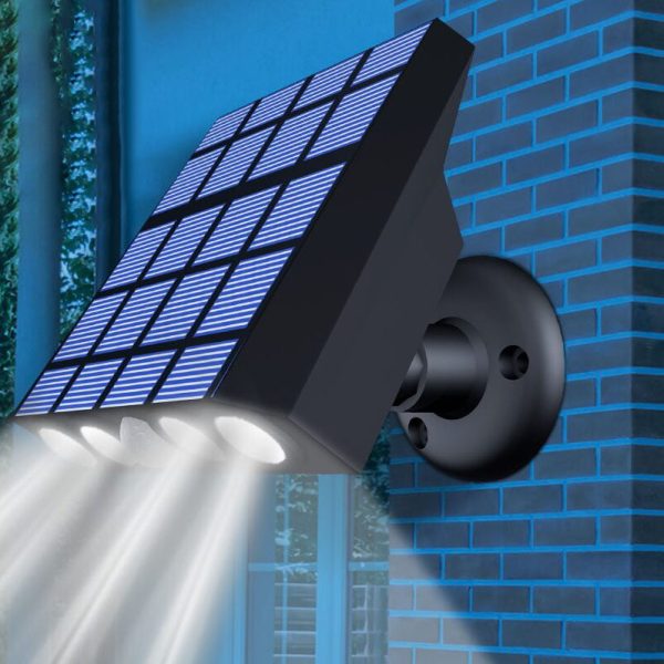Modern Solar Human Sensor Waterproof Outdoor LED Wall Light - Image 9