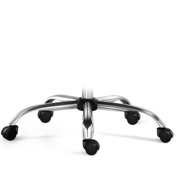 Modern Minimalist Square Microfiber Nano Leather Steel Desk Chair Backrest Arm For Home Office - Image 8