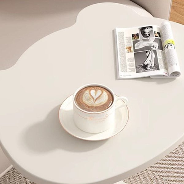 Contemporary Creative Bear Stainless Steel End Table 2-Tier For Living Room - Image 9