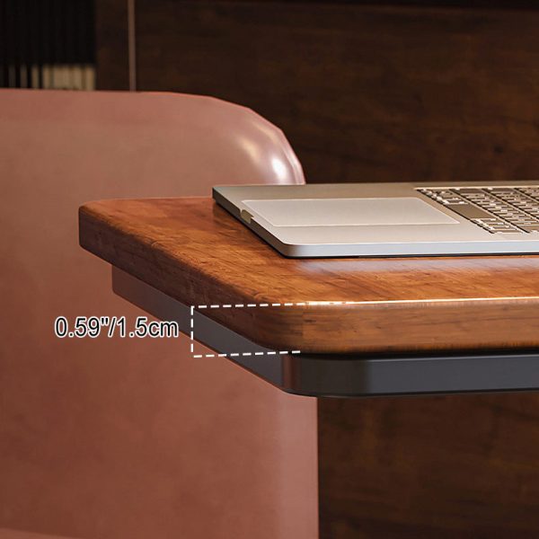 Modern Minimalist Rectangular C-Shape Plank Stainless Steel End Table For Living Room - Image 6