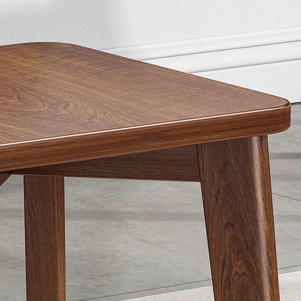 Traditional Chinese Solid Wood Square Stackable Low Stool Backless For Living Room - Image 9