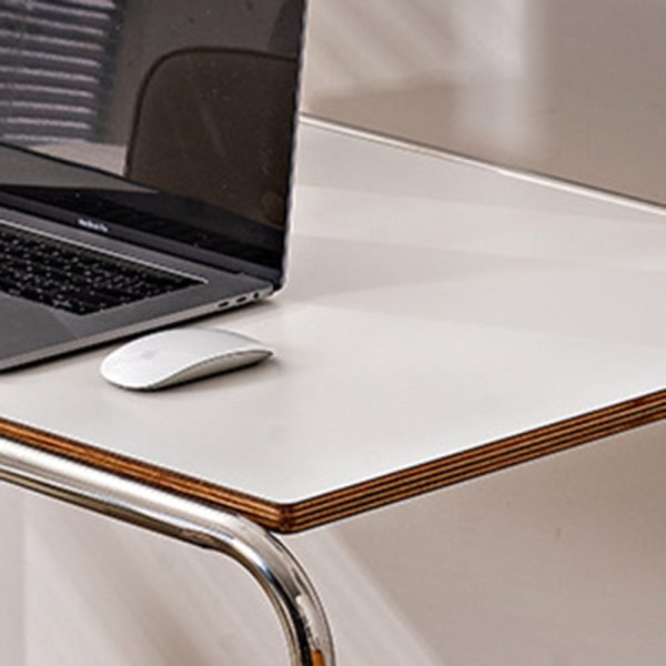 Modern Minimalist Rectangular MDF Stainless Steel Desks For Home Office - Image 5