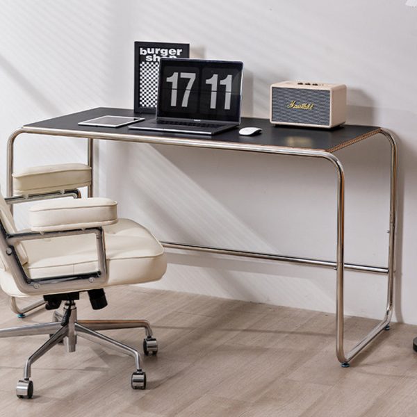 Modern Minimalist Rectangular MDF Stainless Steel Desks For Home Office - Image 13
