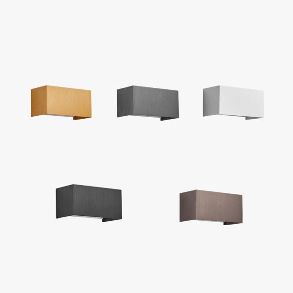 Nordic Minimalist Aluminum Square Flat Adjustable Beam LED Reading Wall Sconce Lamp - Image 9