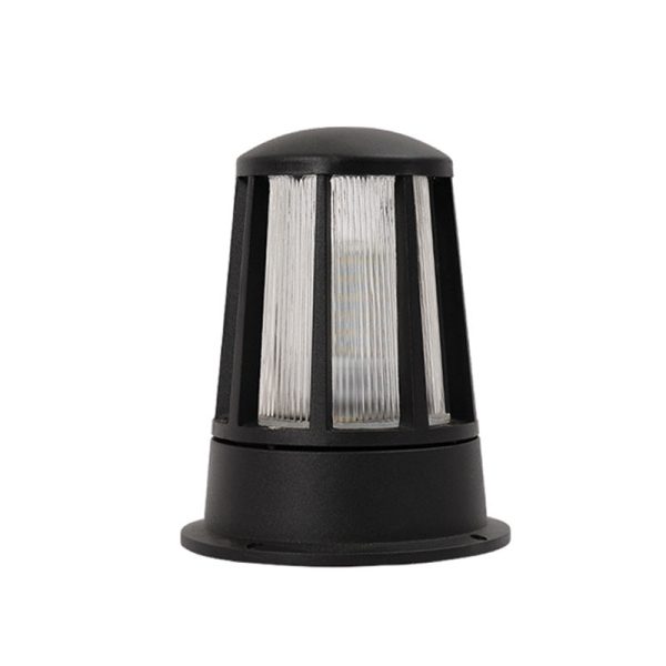 Contemporary Industrial Aluminum Acrylic Waterproof 1-Light Post Light Lawn Landscape Light For Outdoor Patio - Image 12