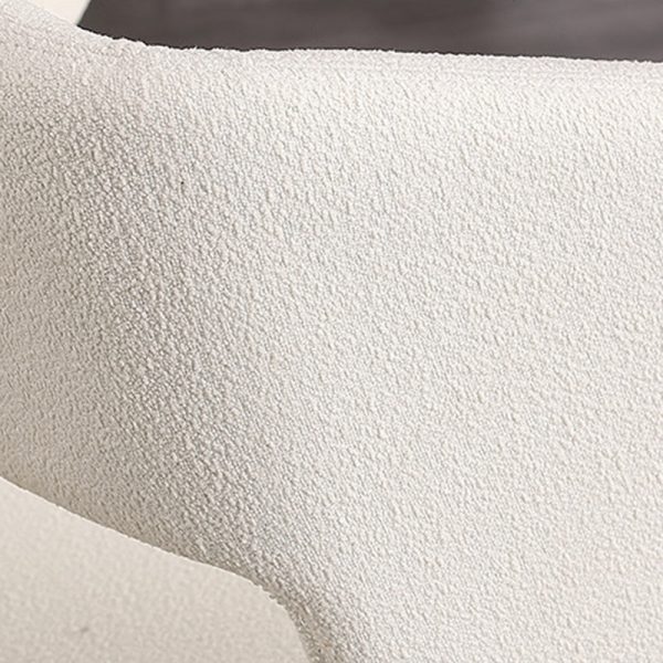 Contemporary Creative Triangle Rectangle Velvet Wood Dining Chair Backrest Armless For Dining Room - Image 5