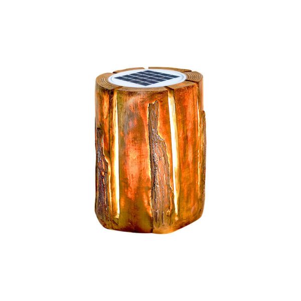 Creative Simulation Stump Resin LED Courtyard Lawn Landscape Light - Image 8