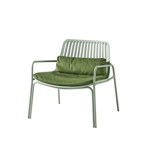 Contemporary Nordic Rectangular Steel Chair Backrest Armrest For Living Room - Image 14