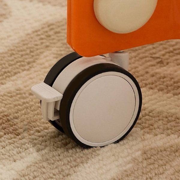 Contemporary Creative Removable Round Acrylic Plastic End Table 2-Tier For Living Room - Image 8