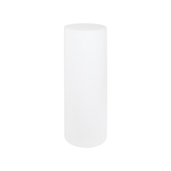 Modern Minimalist Solar Waterproof Cylinder PE LED Outdoor Ground Plug Light For Garden - Image 26