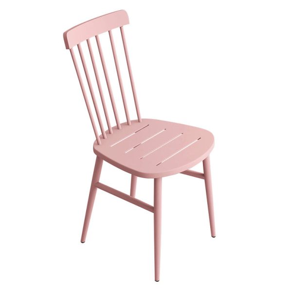 Contemporary Scandinavian Square Steel Chair Backrest Armrest For Living Room - Image 23