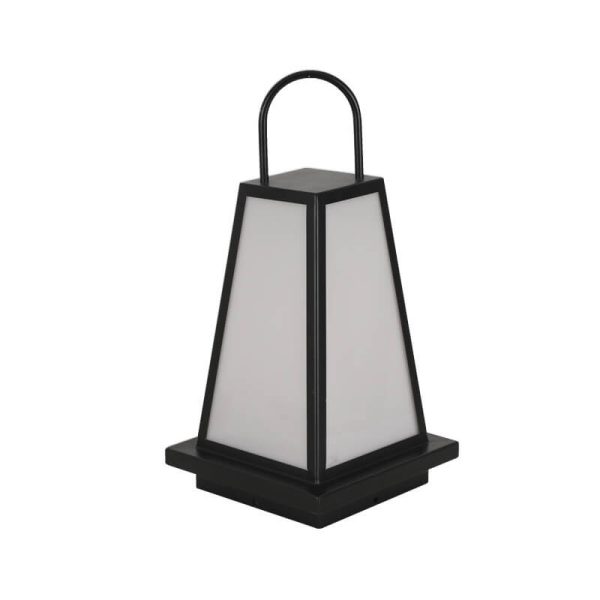Modern Outdoor Solar Geometric Column Waterproof LED Garden Landscape Light - Image 8