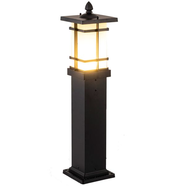 Aluminum Glass Waterproof Landscape Garden Lawn Pillar Lamp Outdoor Light - Image 17