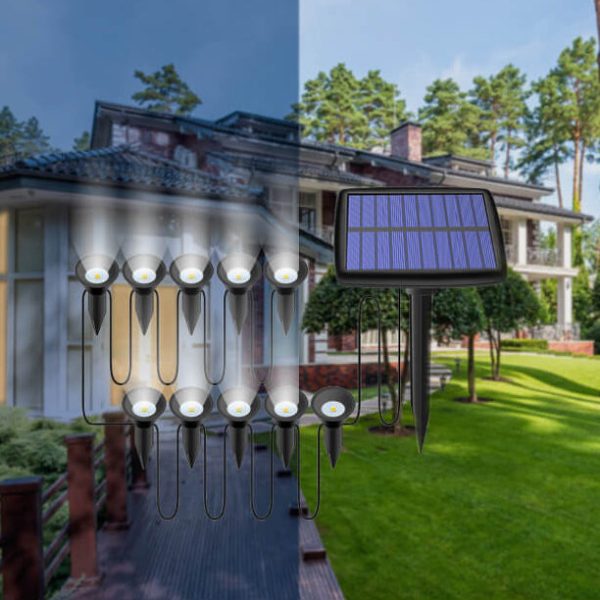 Industrial Outdoor Solar Waterproof LED Lawn Landscape Light - Image 5