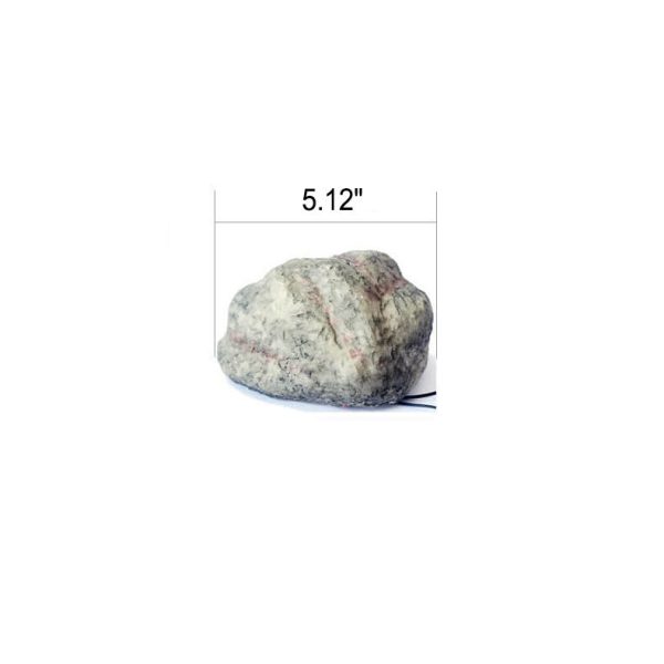 Simulation Stone Shape Resin 4-Light Solar Outdoor Light - Image 5