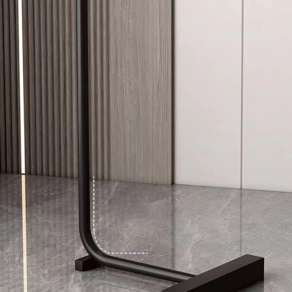 Contemporary Simplicity Water Drop Shape Iron Frame End Table For Living Room - Image 11