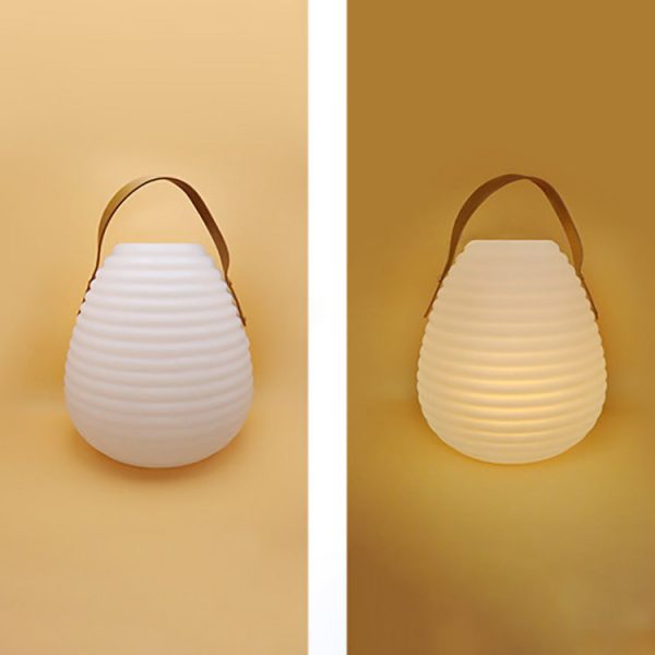 Contemporary Creative Egg Shape PE LED Portable Outdoor Light For Garden - Image 7