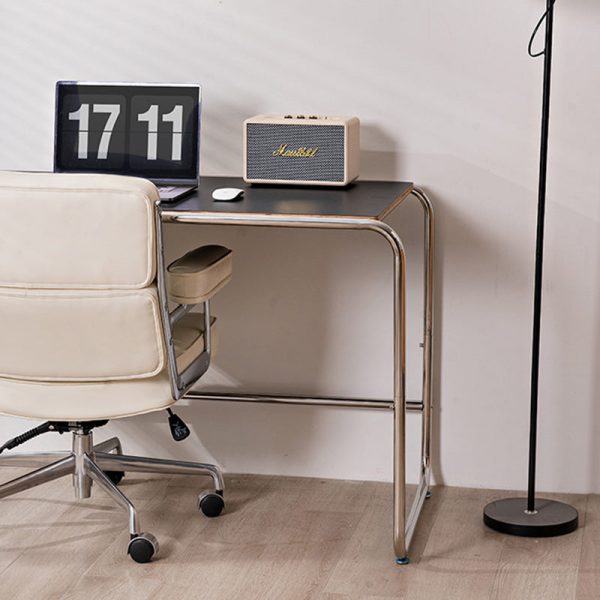 Modern Minimalist Rectangular MDF Stainless Steel Desks For Home Office - Image 15