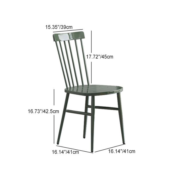 Contemporary Scandinavian Square Steel Chair Backrest Armrest For Living Room - Image 4