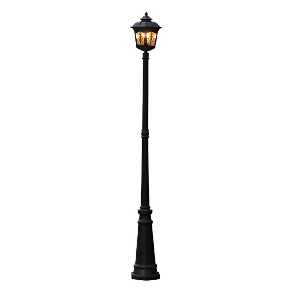 Retro Minimalist LED Waterproof European Style Garden Lamp Post Lights - Image 14